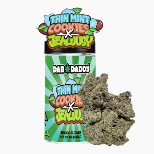 UNDERDOGS INDOOR ZAZA+ FLOWER THC-A HALF POUND - THIN MINTS X JEALOUSY (H)