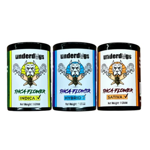 UNDERDOGS THCA 21PC/1G JAR MIX STRAIN