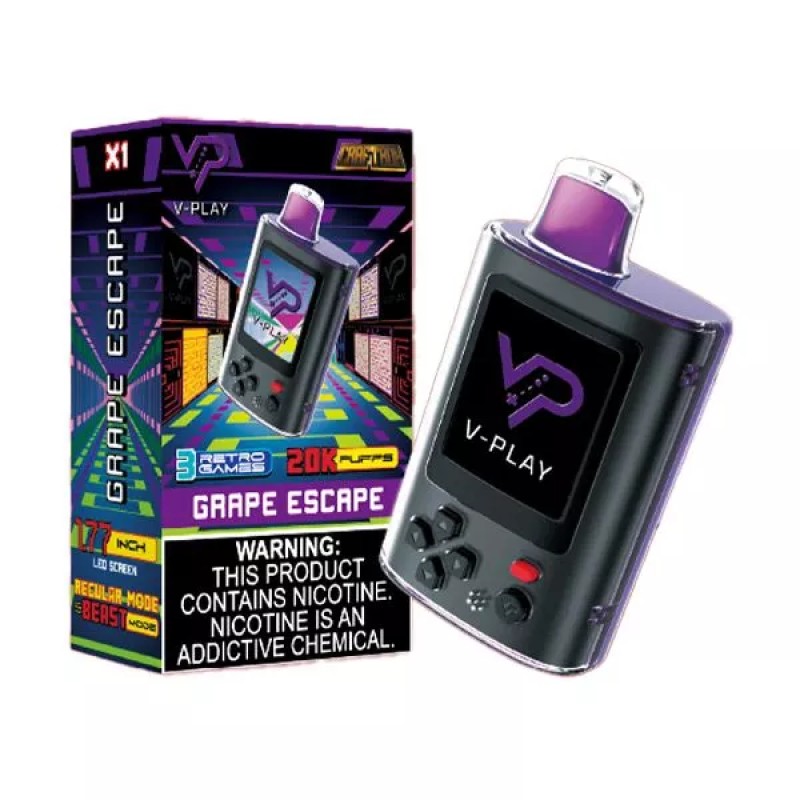 V PLAY 3 RETRO GAME 20K- GRAPE ESCAPE