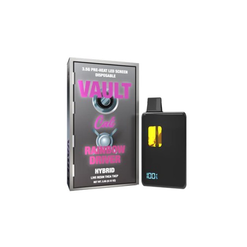 VAULT 3.5G THC-A DISPOSABLE - RAINBOW DRIVER