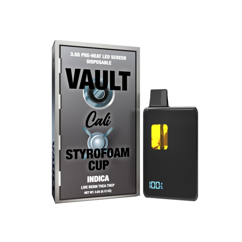 VAULT 3.5G THC-A DISPOSABLE - STYROFOAM CUP