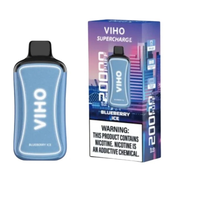 VIHO SUPERCHARGE 20000- BLUEBERRY ICE