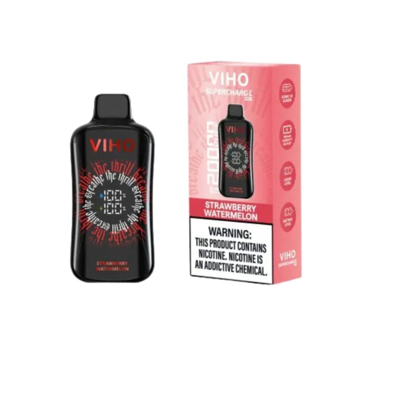 VIHO SUPERCHARGE 20000- STRAWBERRY WATERMELON