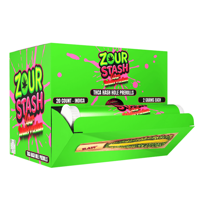 ZOUR STASH THCP HASH HOLES 2G 20CT - ASSORTED